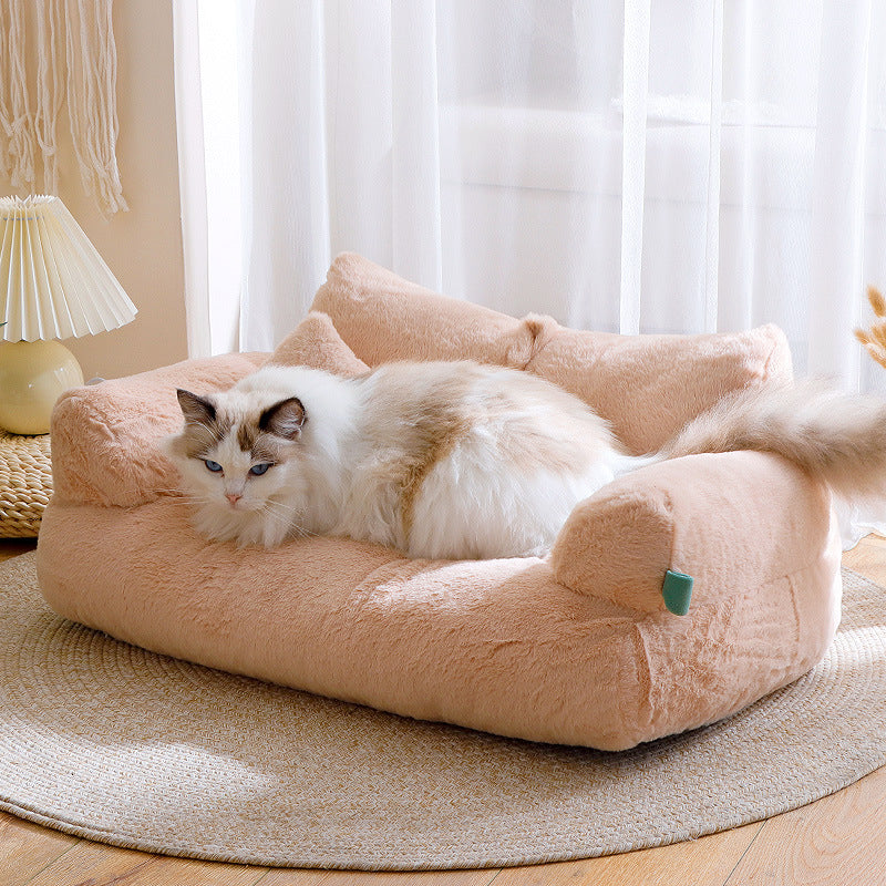Winter Cat Nest Warm Sofa Plush