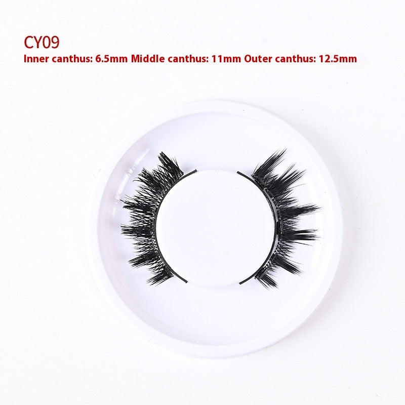Magnetic Glue-free Three False Eyelashes Suit Collection Use Natural Simulation Long-lasting