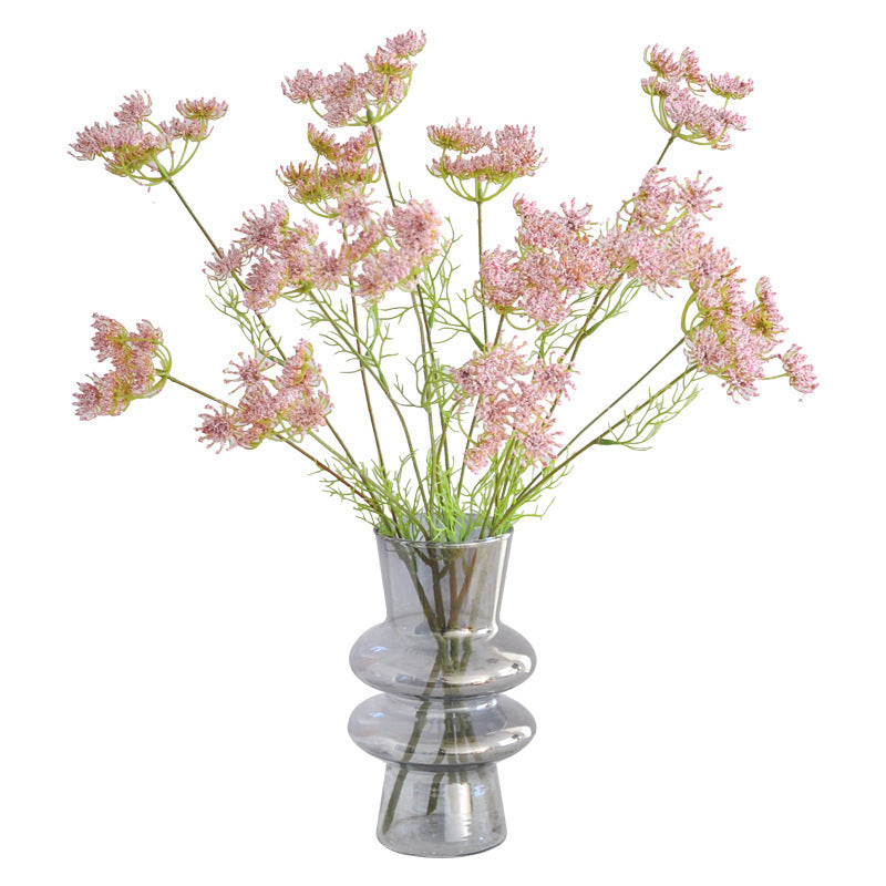 Living Room Decorative Fake Flower Wedding Foam Lace Artificial Flower