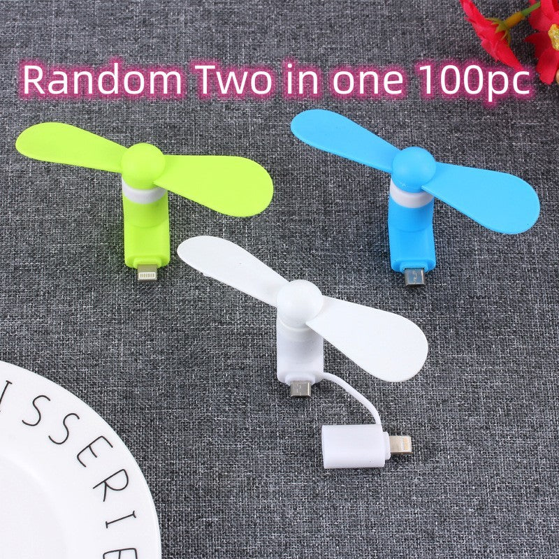 Compatible With Apple, Laptop Charging  USB Mini Fan For Android