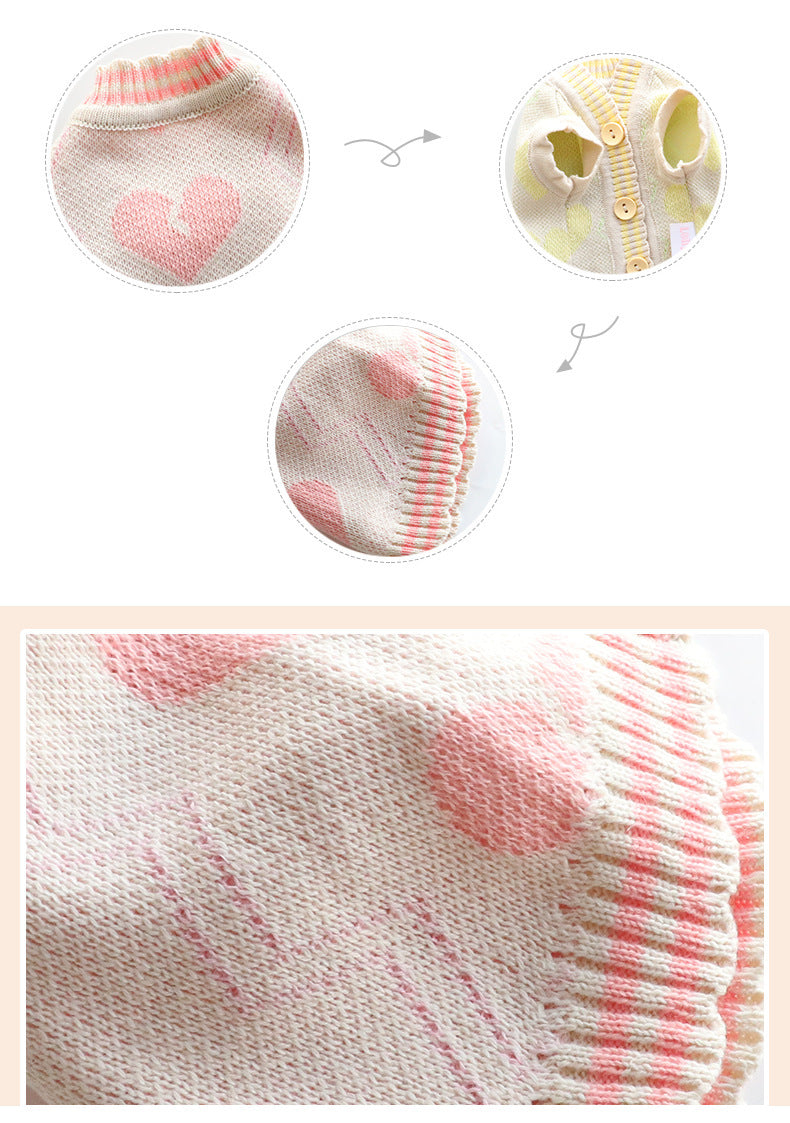 Dog Clothes Autumn And Winter Clothes Cat Princess Sweater Cardigan
