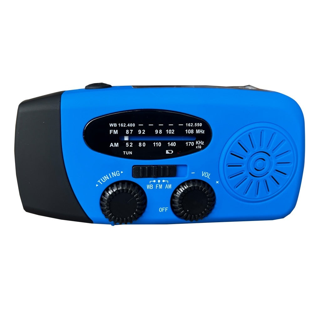 Mini-portable 3leds Solar Hand Emergency Radio