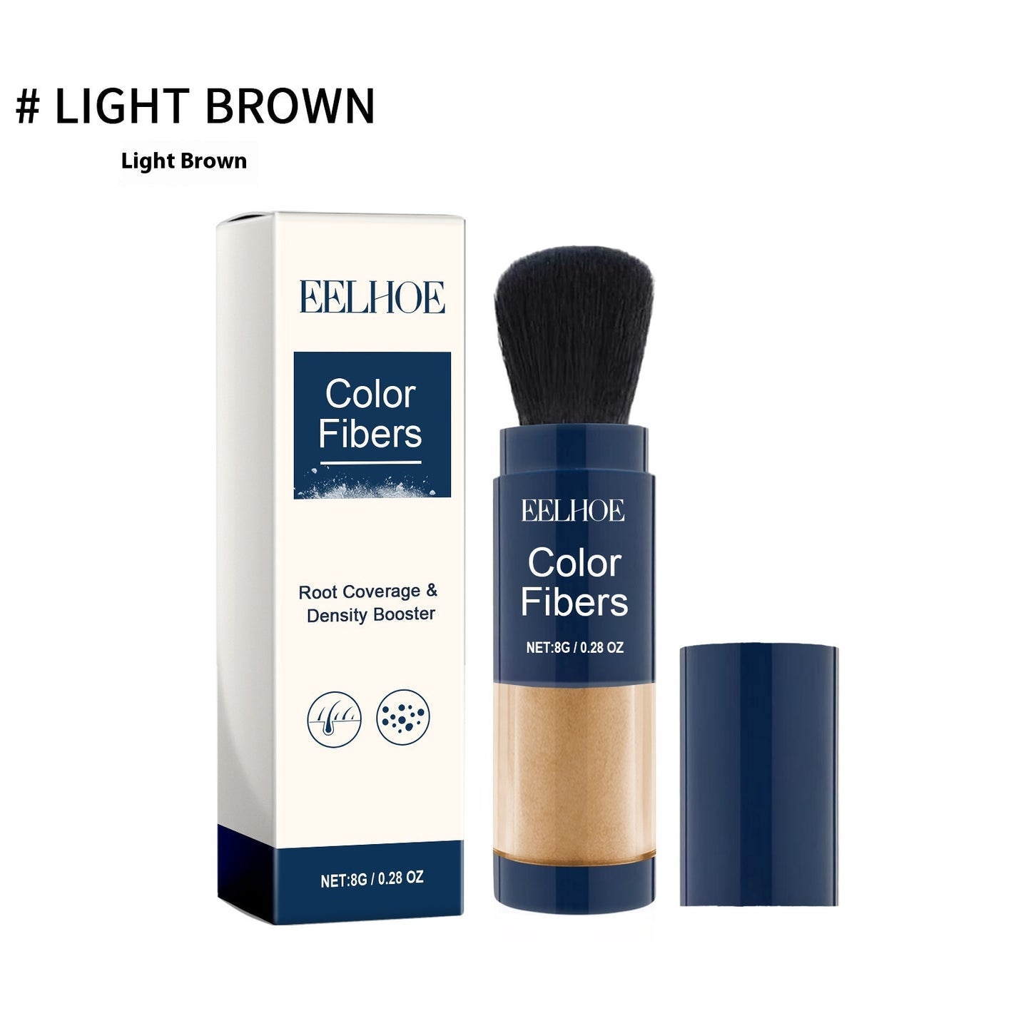 Thick Hair Fiber Powder Hair Fluffy Color Supplement