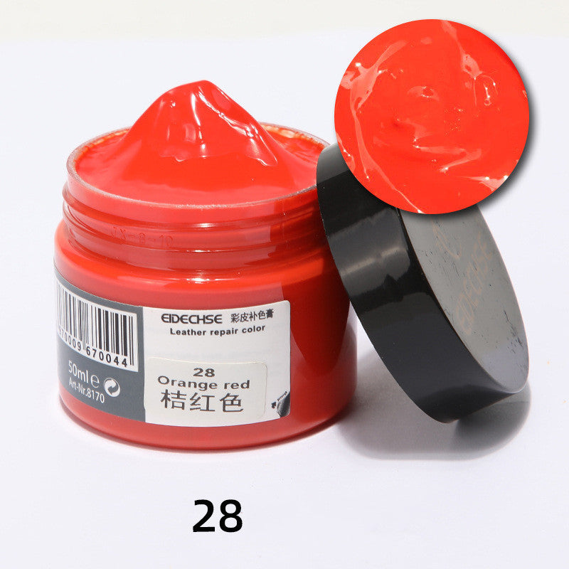 EIDECHSE Sofa Color Supplement Stucco Leather Cleaning Repair Maintenance Color Changing Agent Car Seat Recovery Cream