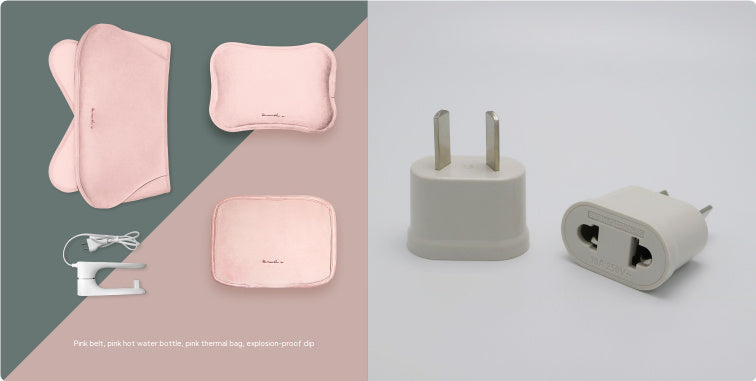 Rechargeable Hand Warmer Belly Cute Plush Explosion-proof Heating Pad Electric Hot Water Bag