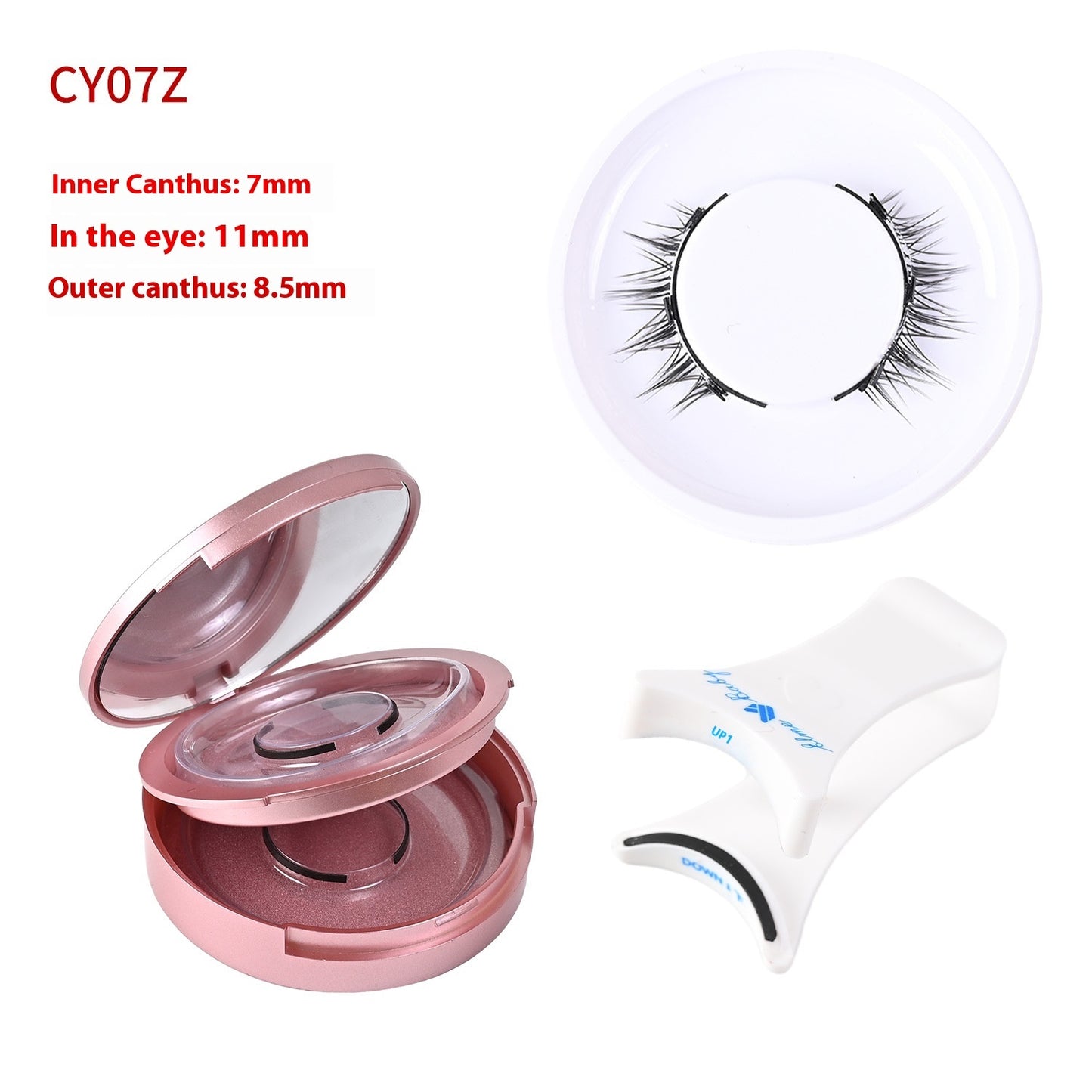 Magnetic Glue-free Three False Eyelashes Suit Collection Use Natural Simulation Long-lasting