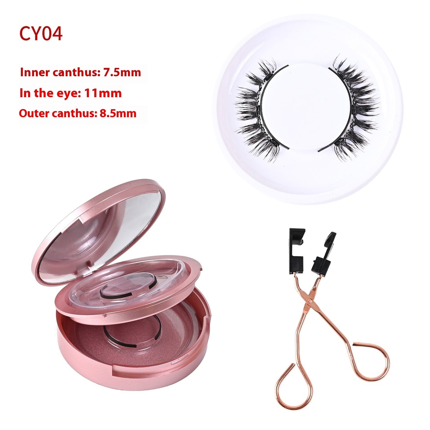 Magnetic Glue-free Three False Eyelashes Suit Collection Use Natural Simulation Long-lasting