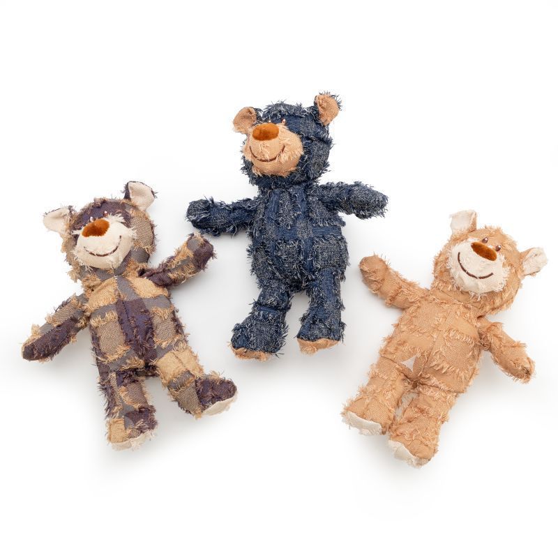 Indestructible Robust Bear, 2024 New Indestructible Squeaky Toys For Dogs, Durable Squeaky Dog Toys For Heavy Chewers, Interactive Dog Toys