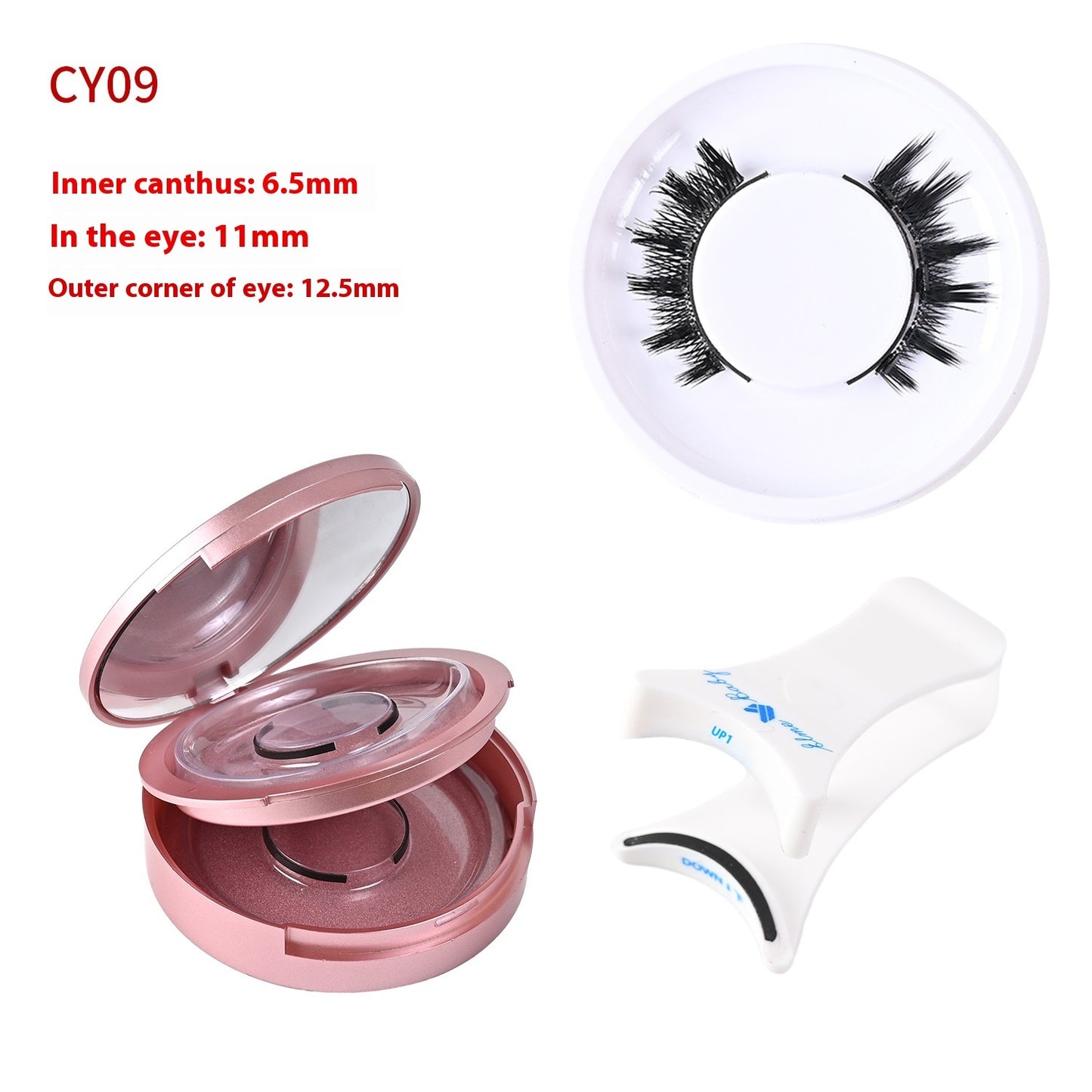 Magnetic Glue-free Three False Eyelashes Suit Collection Use Natural Simulation Long-lasting