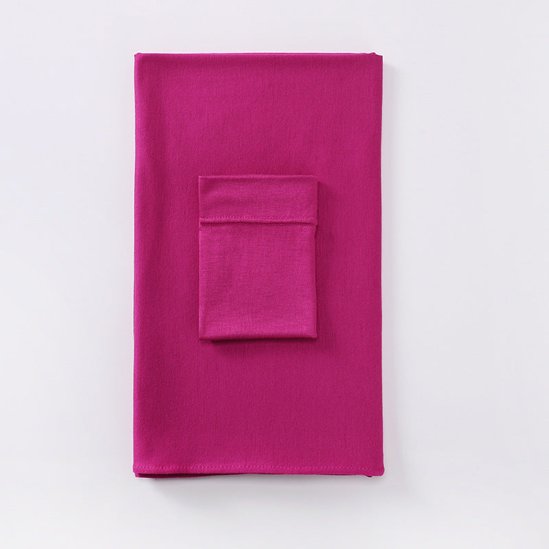Women's Minimalist Modal Bottom Hat Integrated Scarf