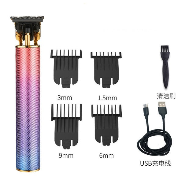 Hair salon special lettering zero pitch electric hair clipper