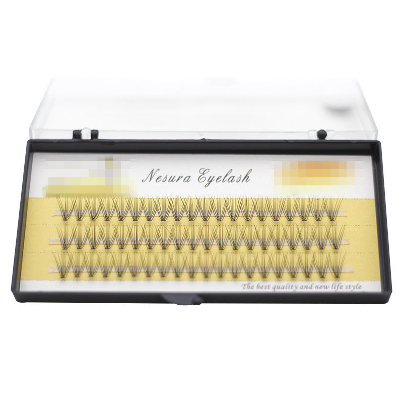 0.1 Thick Single Cluster 10 Scarecrow Planting Grafted False Eyelashes