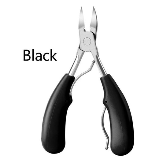 Double spring lancet clamp nail clipper