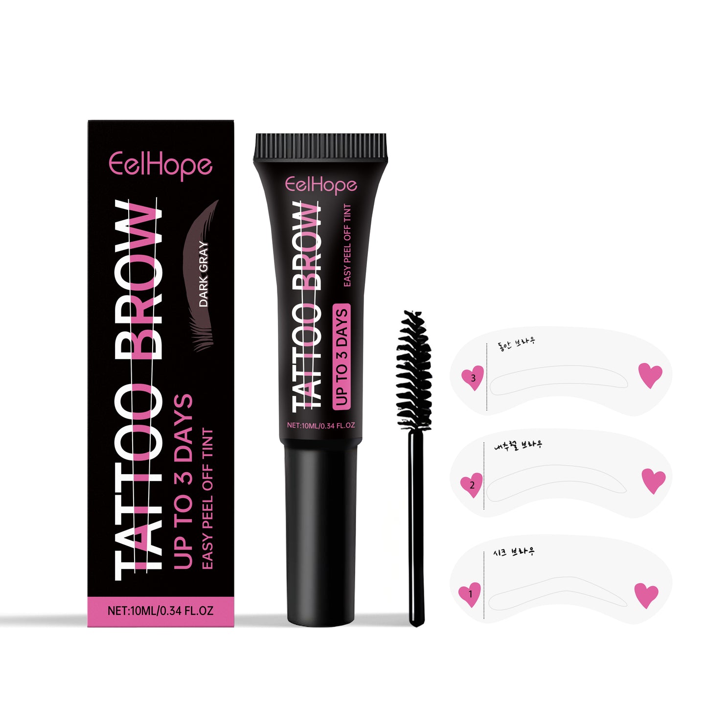 Eelhope Eyebrow Gel For Long-Lasting Natural Color Moisturizing And Nourishing Eyebrow Care