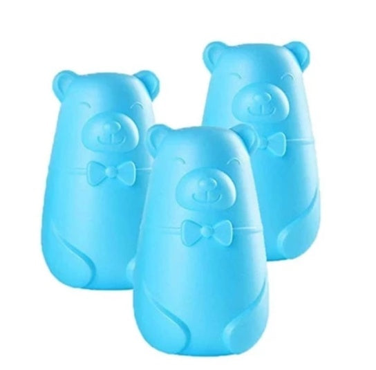 Blue bubble toilet toilet toilet liquid toilet detergent toilet treasure