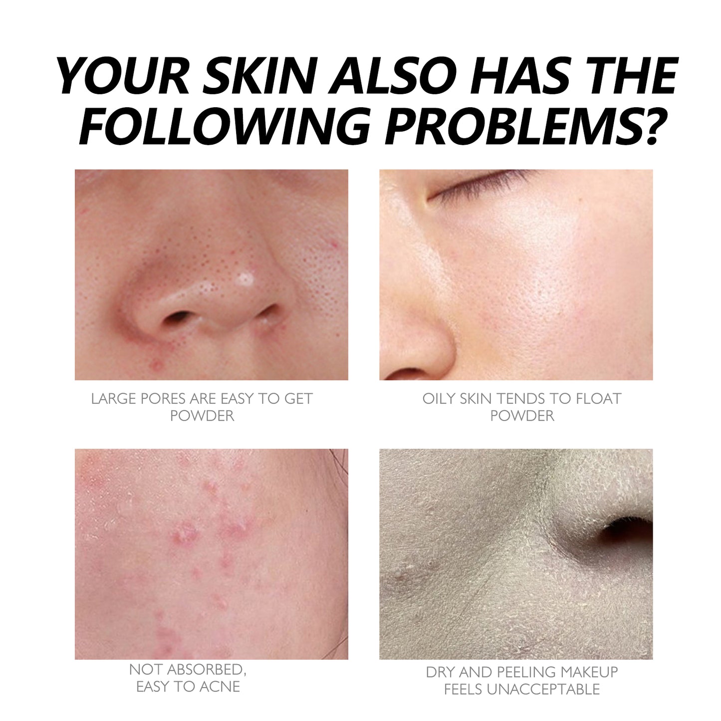 West&Month 3 In 1 Color Correcting Cream, Cover Dark Spots, Moisturize Skin Care And Isolate Foundation