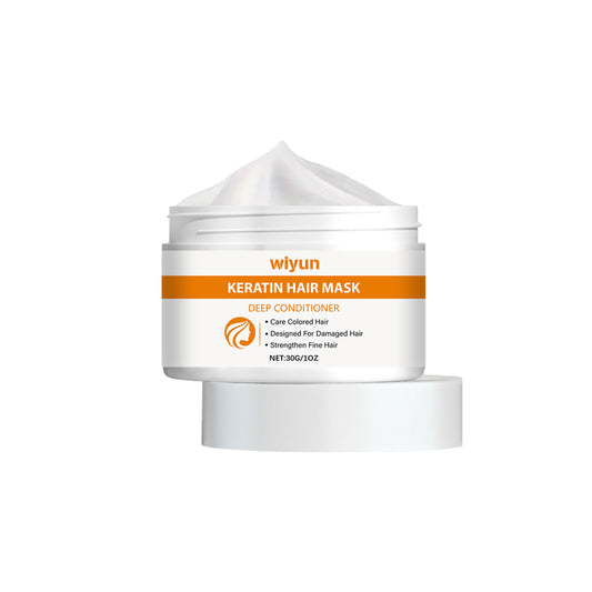 Wiyun Keratin Hair Mask, Keratin Gently Nourishes And Repairs Hair, Strong And Shiny Hair Mask