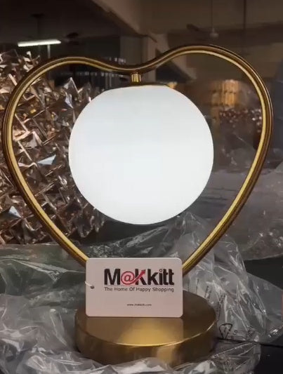 The Heart Shaped Lamp Beautiful Light