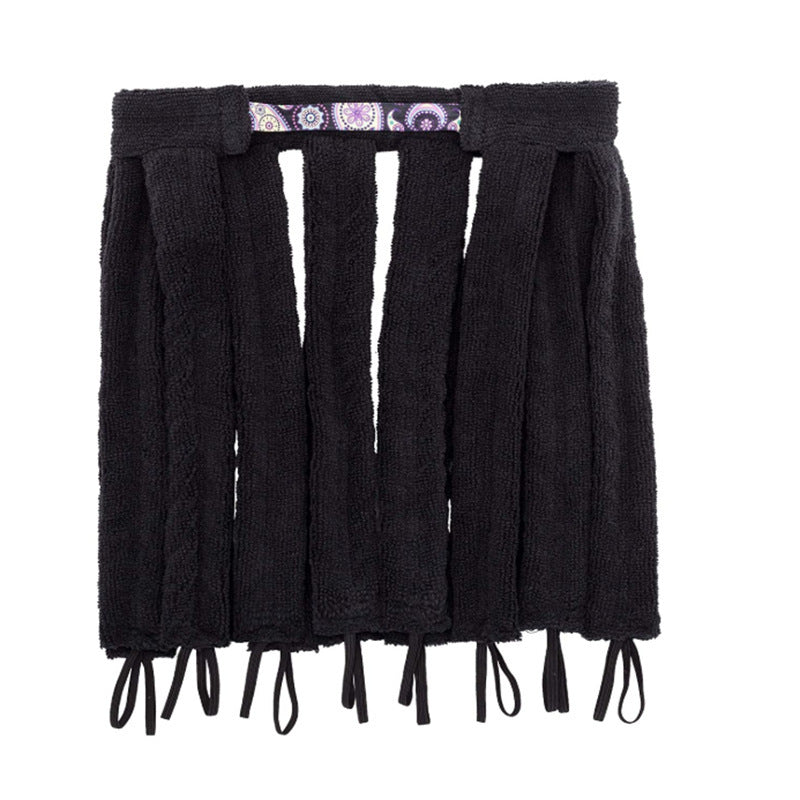 Sleeping Heatless Curling Iron Octopus Headband