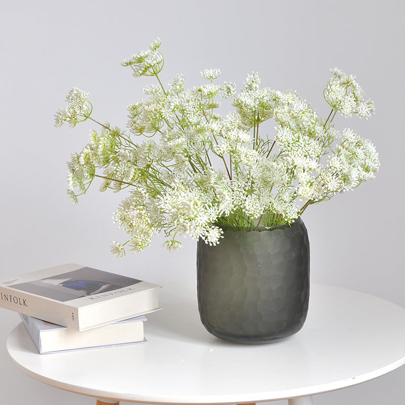 Living Room Decorative Fake Flower Wedding Foam Lace Artificial Flower