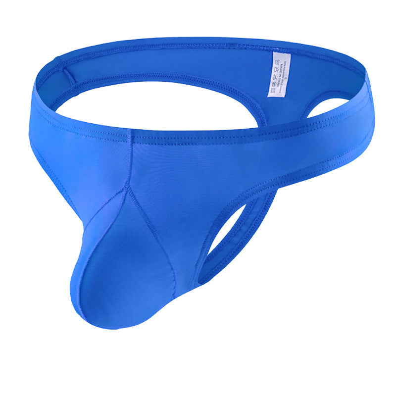 Men's Low Waist Ice Silk Summer Youth Underwear