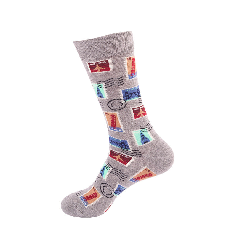 European and American street trend socks skateboard