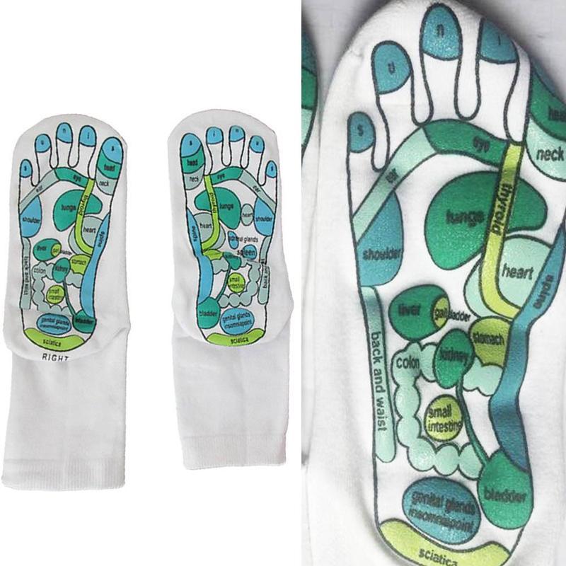 Gel five-finger acupoint socks