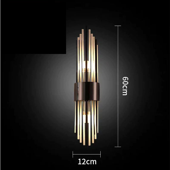 Crystal Wall Lamp Living Room Background Wall Stairs Aisle Light