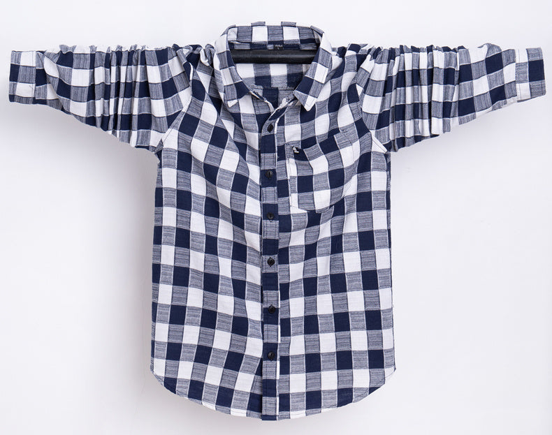 Men's plaid shirt