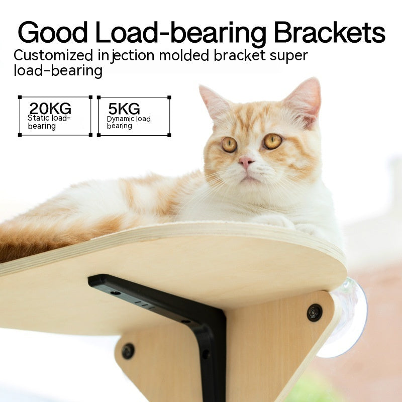 Cat Scratch Trees Non-covering Glass Wall Chamfer