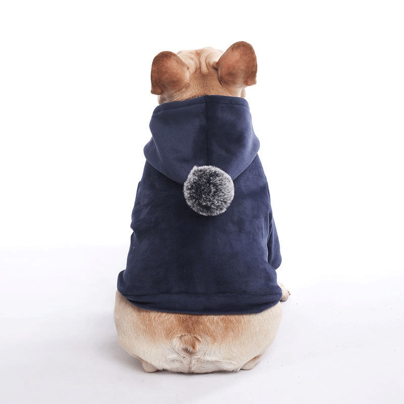 Dog Clothes Autumn And Winter Clothes Super Soft Sweater Thick Warm Sweater Corgi Schnauzer Fleece