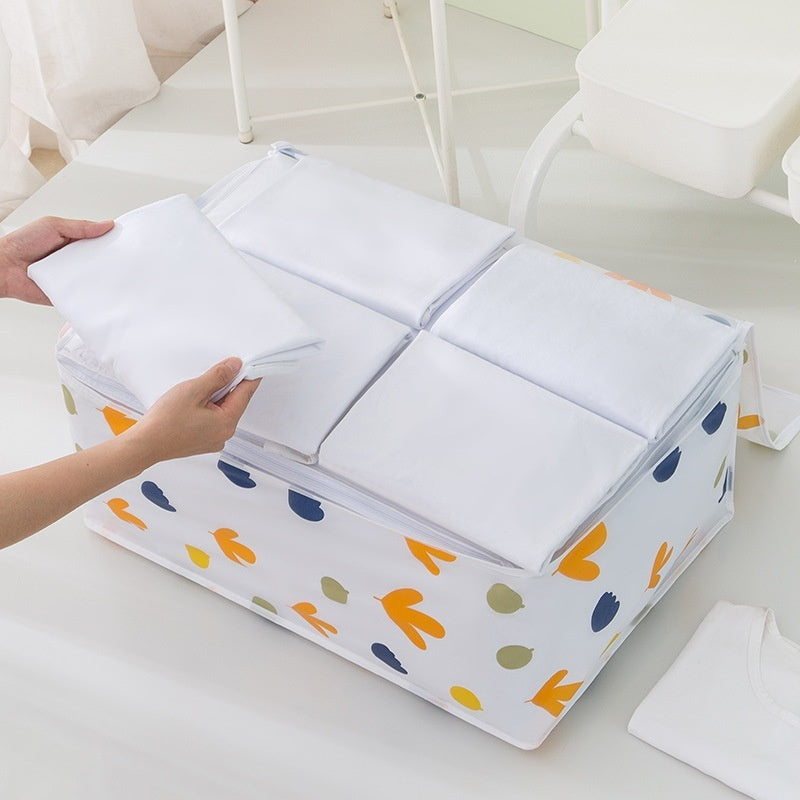 Home Clothes Organizer Dust-proof Seasonal Quilt Buggy Bag