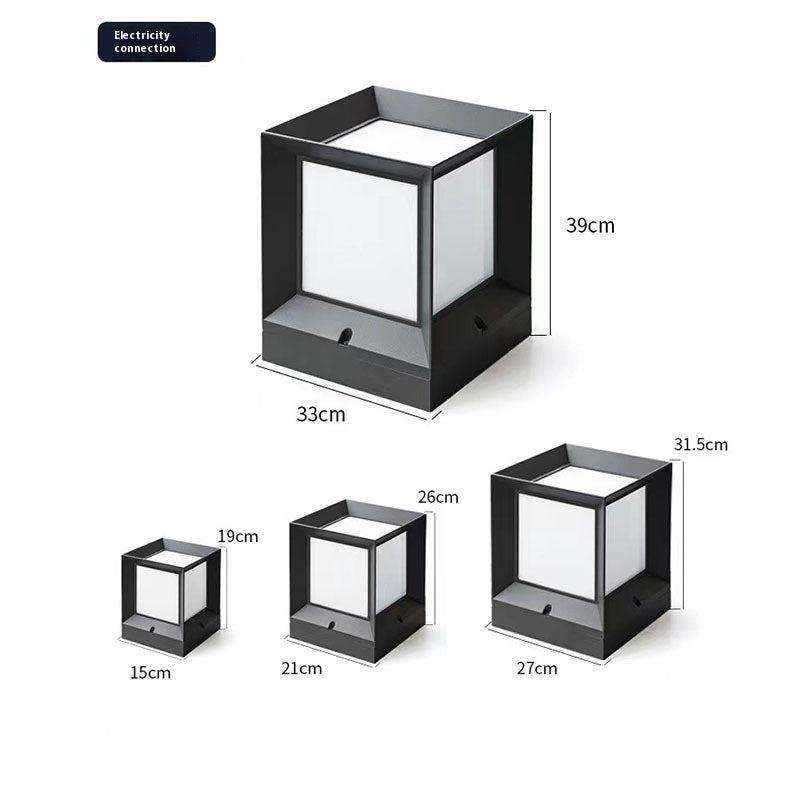 Pillar Lamp Outdoor Wall Waterproof Garden Lamp