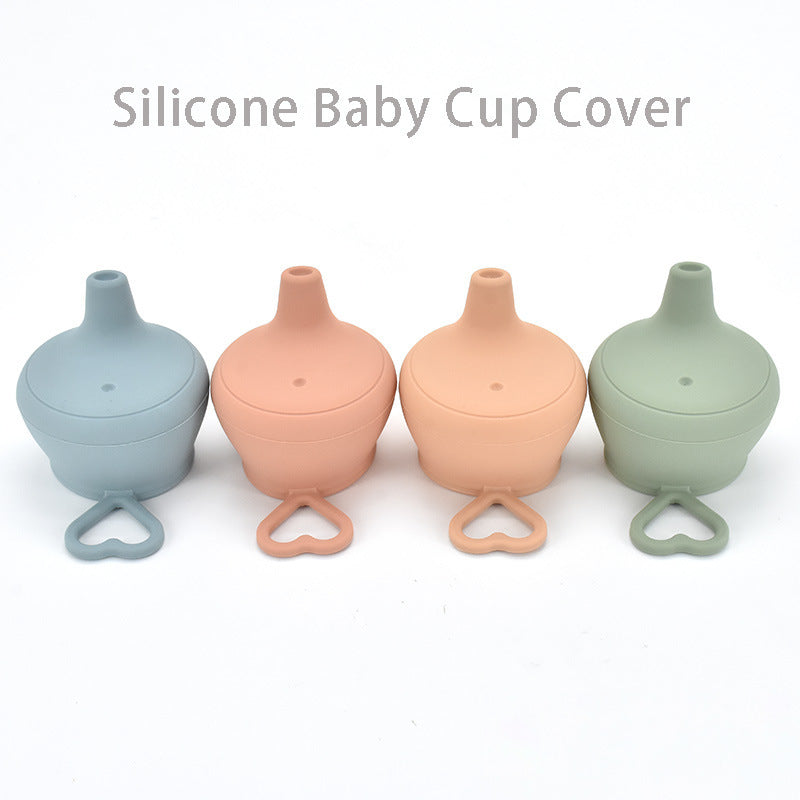 Baby Silicone Cup Lid Splash-proof Cover Feeding Cup Lid Is Free Of BPA