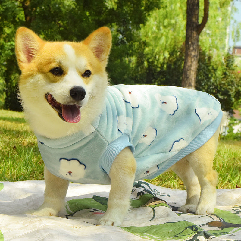 Dog Clothes Fall And Winter Medium-sized Anti-dirty Warm Padded Vest