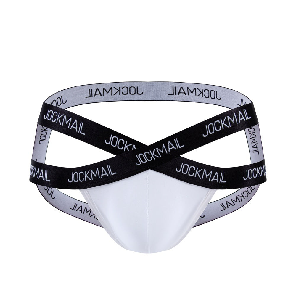 Men's Transparent Ice Silk T-back Bikini Quick-drying Breathable