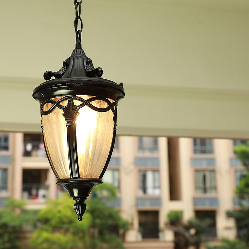 Outdoor Waterproof LED Chandelier Corridor Aisle Garden Lamp