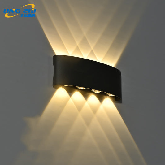 Outdoor Wall Lamp Waterproof Solar Intelligent Remote Control