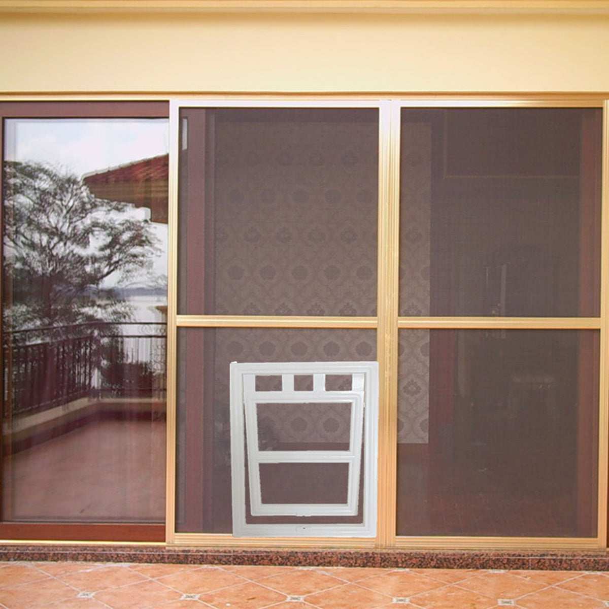 Mosquito Screen Window Door Hole Cat And Dog Screen Window Controllable