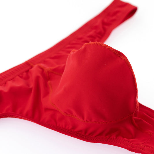 Men's Low Waist Ice Silk Summer Youth Underwear