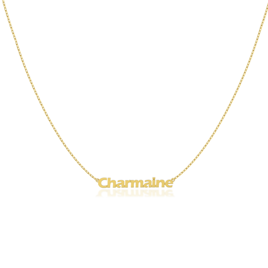 Name Necklace with Emotional Spark SN015A
