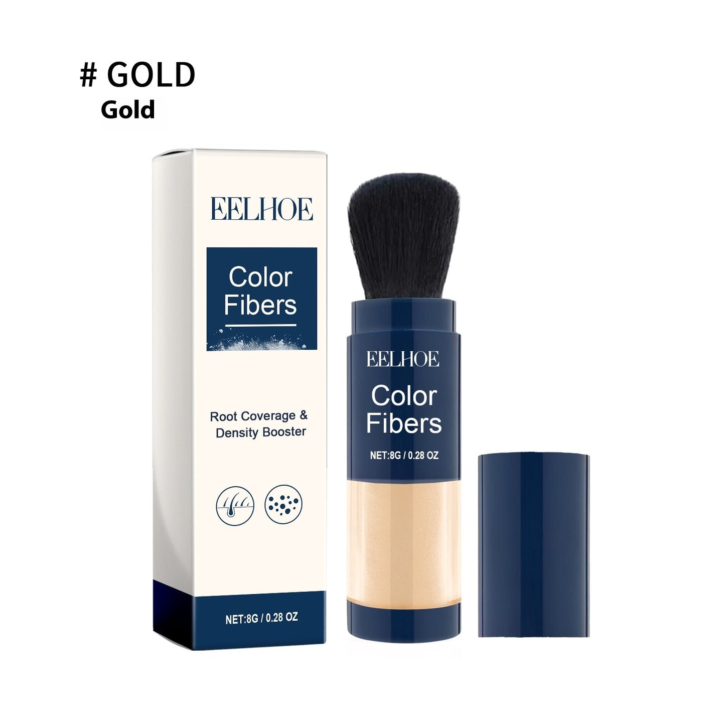 Thick Hair Fiber Powder Hair Fluffy Color Supplement