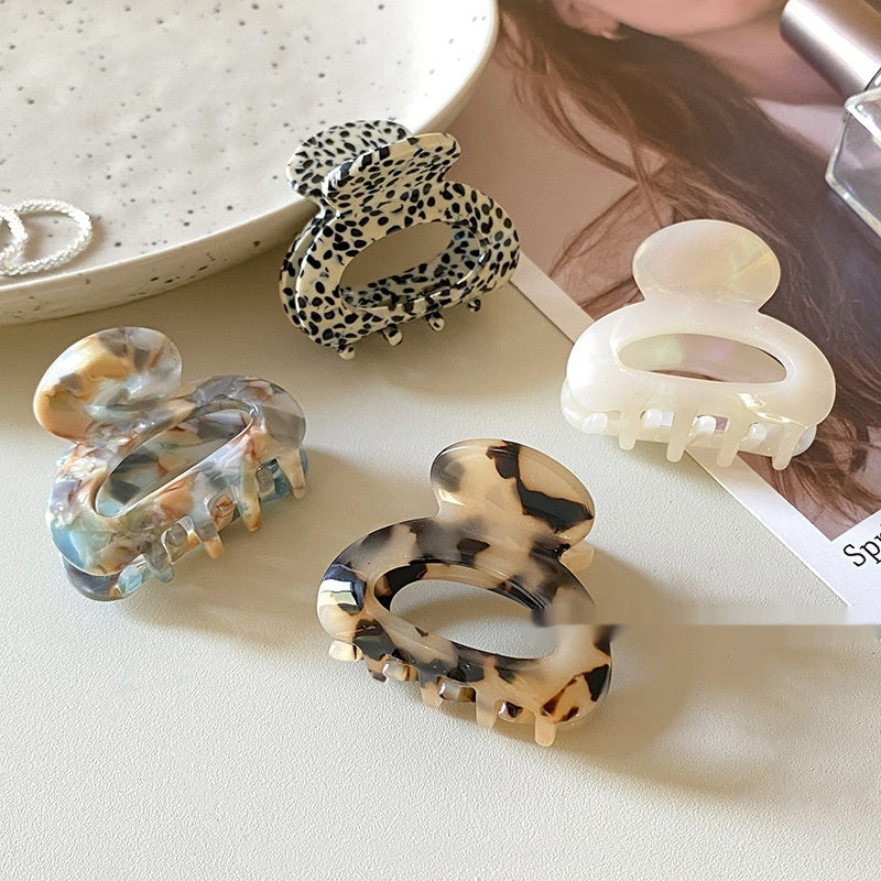 Back Head Small Size Hair Jaw Clip Elegant Hair Pin Hairware