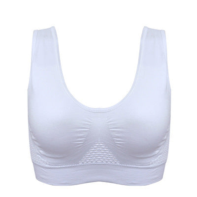 3D gather shockproof vest bra