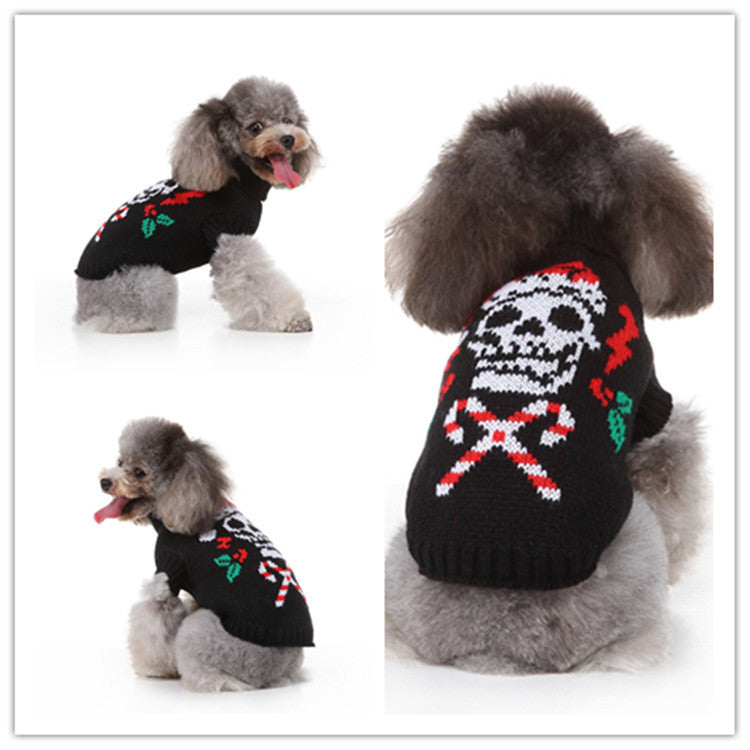 Pet supplies dog clothes sweater autumn clothes