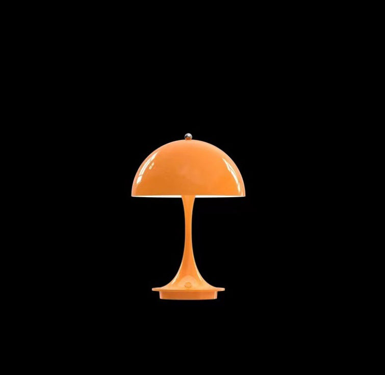 Nordic Retro Bedroom Bedside Lamp Rechargeable Decorative Study Table Lamp