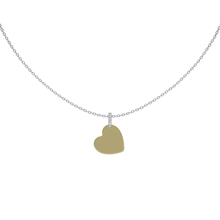 Rhodium Plated Long Rectangle Engravable Necklace SS25N001W