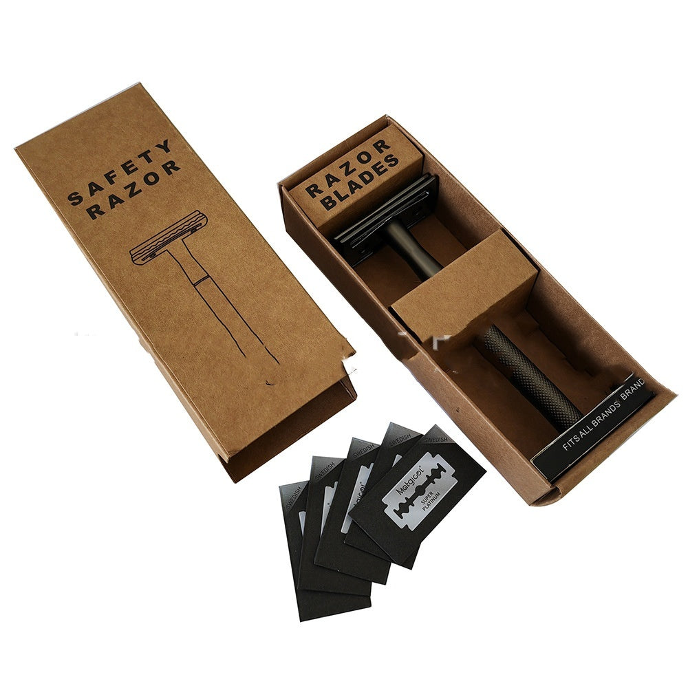 Men's Copper Manual Old-fashioned Shaver