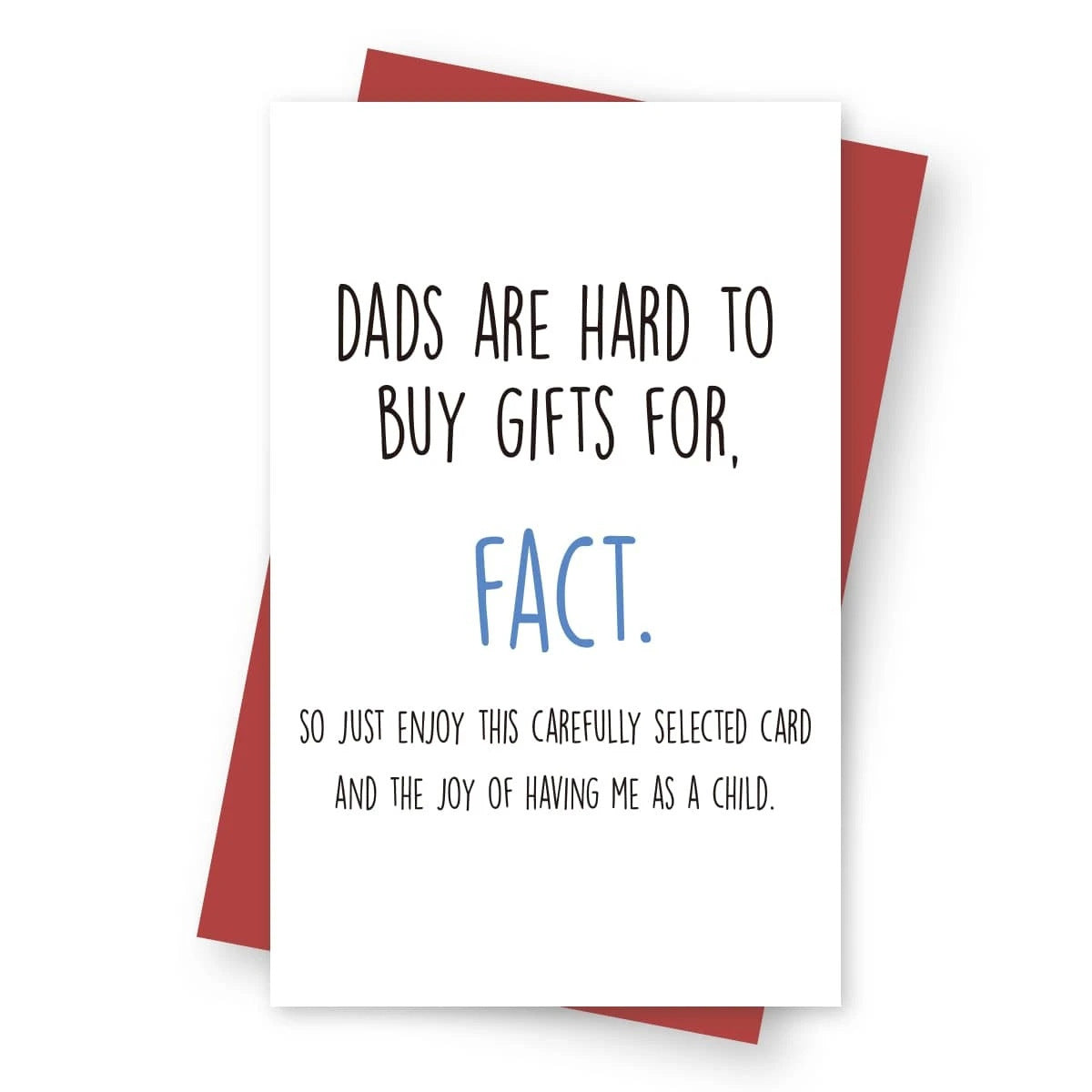 Birthday Greeting Card With Envelope Text Card