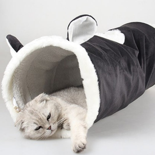 Cartoon Animal Ringing Paper Cat Tee Cat Tunnel